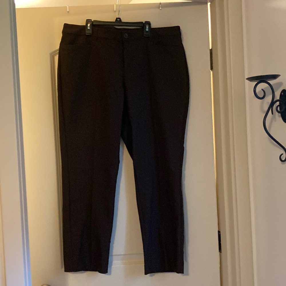 cj banks, Women’s 14W petite brown slacks. Great condition!
